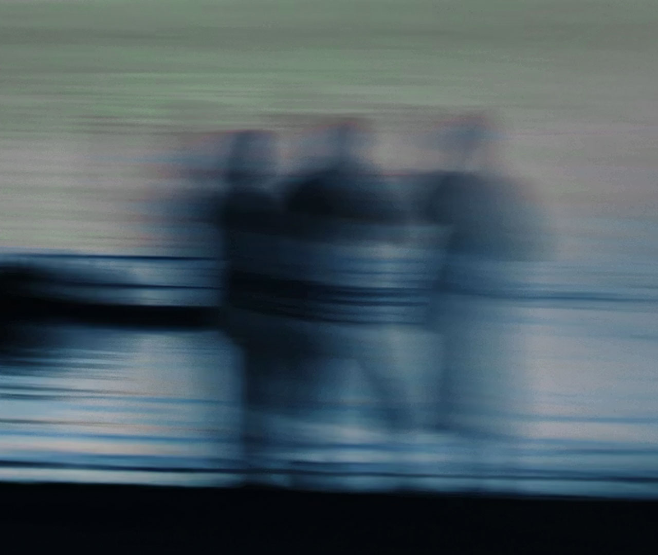 Tempo campaign graphic with blurred motion streaks emphasizing speed