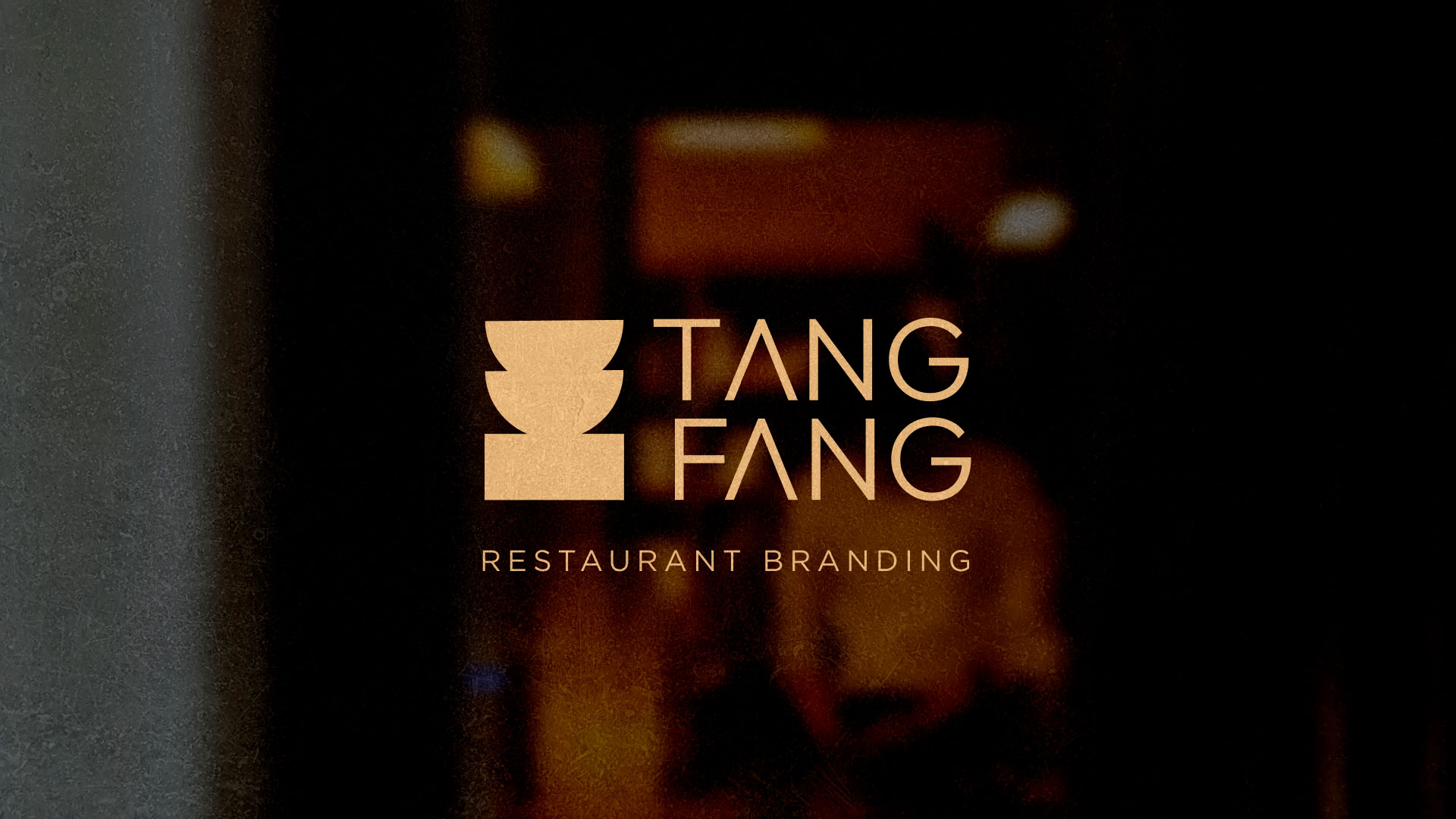 Background with geometric shapes floating